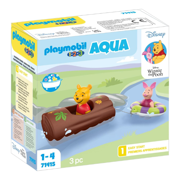 Playmobil 71415 1.2.3 & Disney: Winnie's & Piglet's Water Adventure