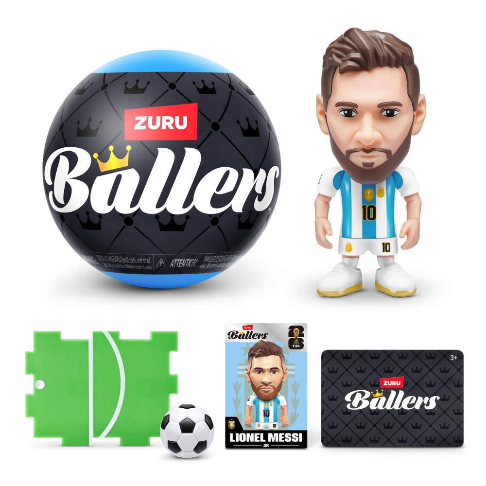 ZURU FIFA Ballers レア 2セット　ケイン&メッシ 5 Surprise Mini Brands! 2026 FIFA World Cup Ballers Mystery Pack