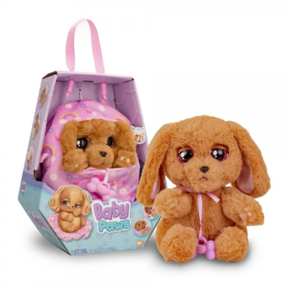 Baby Paws Cocker Puppy Interactive Soft Toy