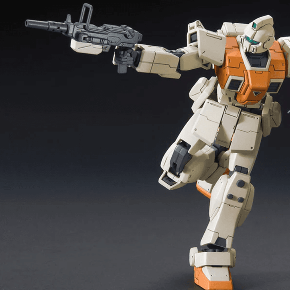Bandai HG 1/144 RGM-79 Jim Gundam Model Kit – Mobile Suit Gundam Thunderbolt Series