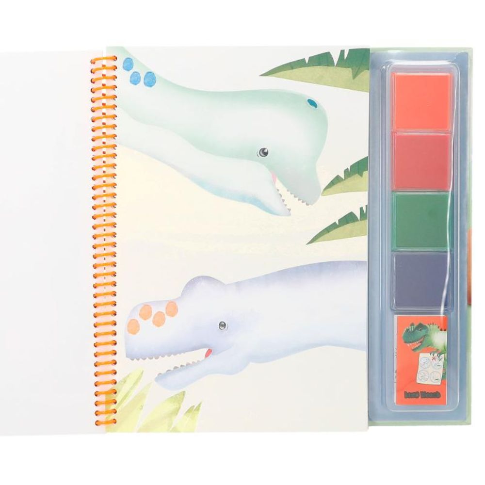 Depesche Beauty Case Dino World Danger 12918 – Borsa Da Toilette Con T-Rex Per Bambini – 21x17x9 Cm