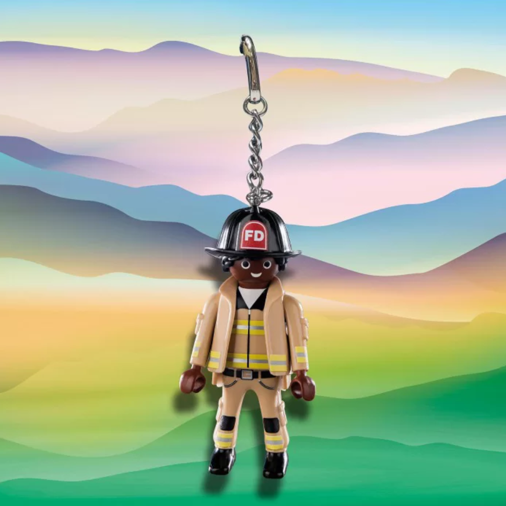 Playmobil 70649 Firefighter Keychain