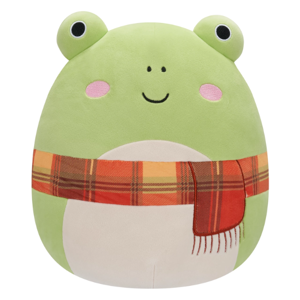 Squishmallows Green Frog With Scarf 12"  Plush