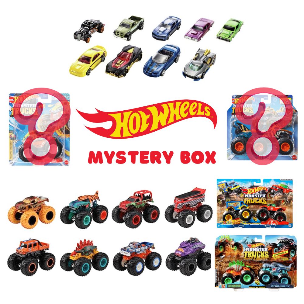 Hot Wheels Mega Mystery Bargain Bundle Bag