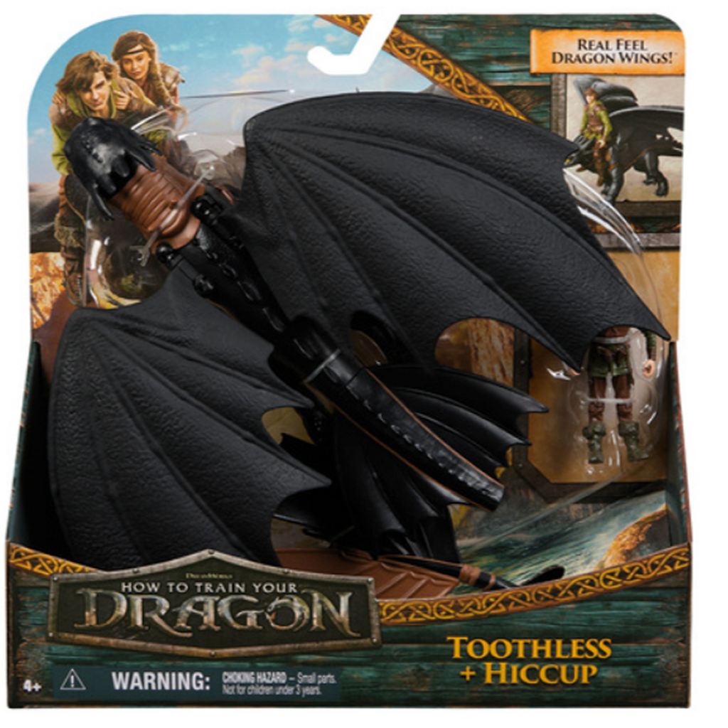 How to Train Your Dragon Toothless and Hiccup Figures