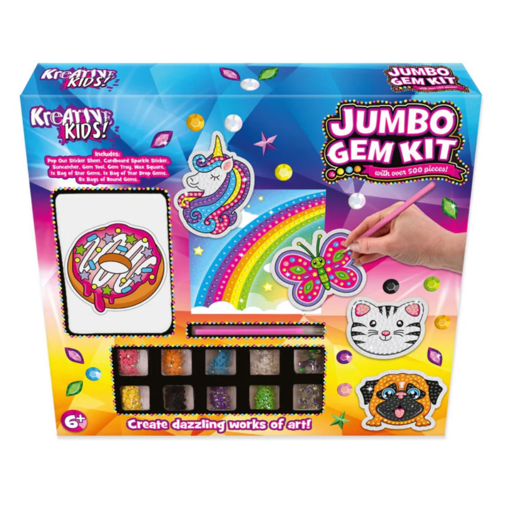 Jumbo Gem Kit Gem Art Set For kids