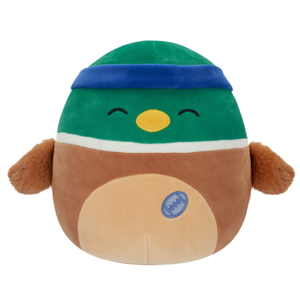 Squishmallows Mallard Duck With Rugby Ball Avery 7.5" Plush