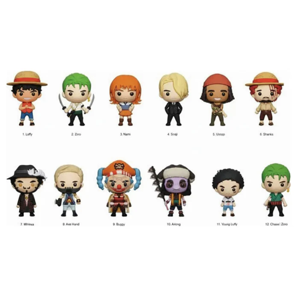 Netflix One Piece foam figural bag clip – Toys4you