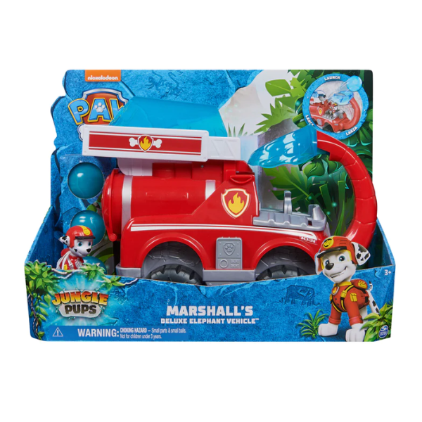 PAW Patrol: Jungle Pups Deluxe Marshall Vehicle