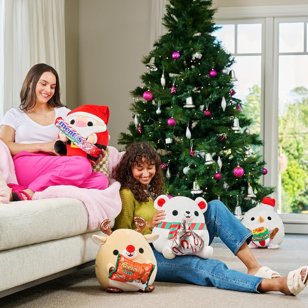 Snackles Christmas Santa Claus & Mentos 14 Inch Plush – Toys4you Snackles Christmas Santa Claus & Mentos 14 Inch Plush – Toys4you