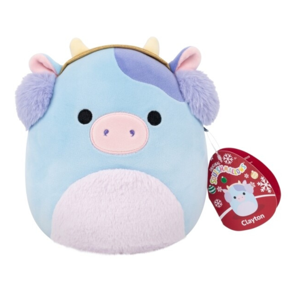 Squishmallows 7.5" Christmas Clayton Plush