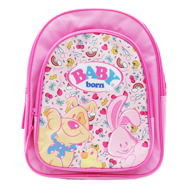 ZAPF CREATION Baby Born Pink Childrens Backpack