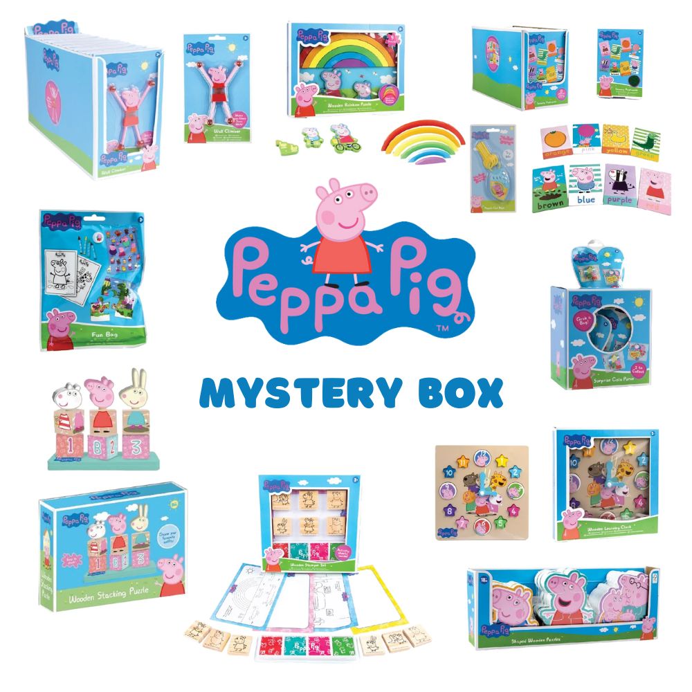 Peppa Pig Superfan Mystery Bargain Bundle Bag