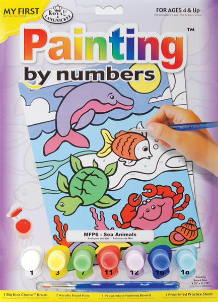 Painting By Numbers - Sea Animals