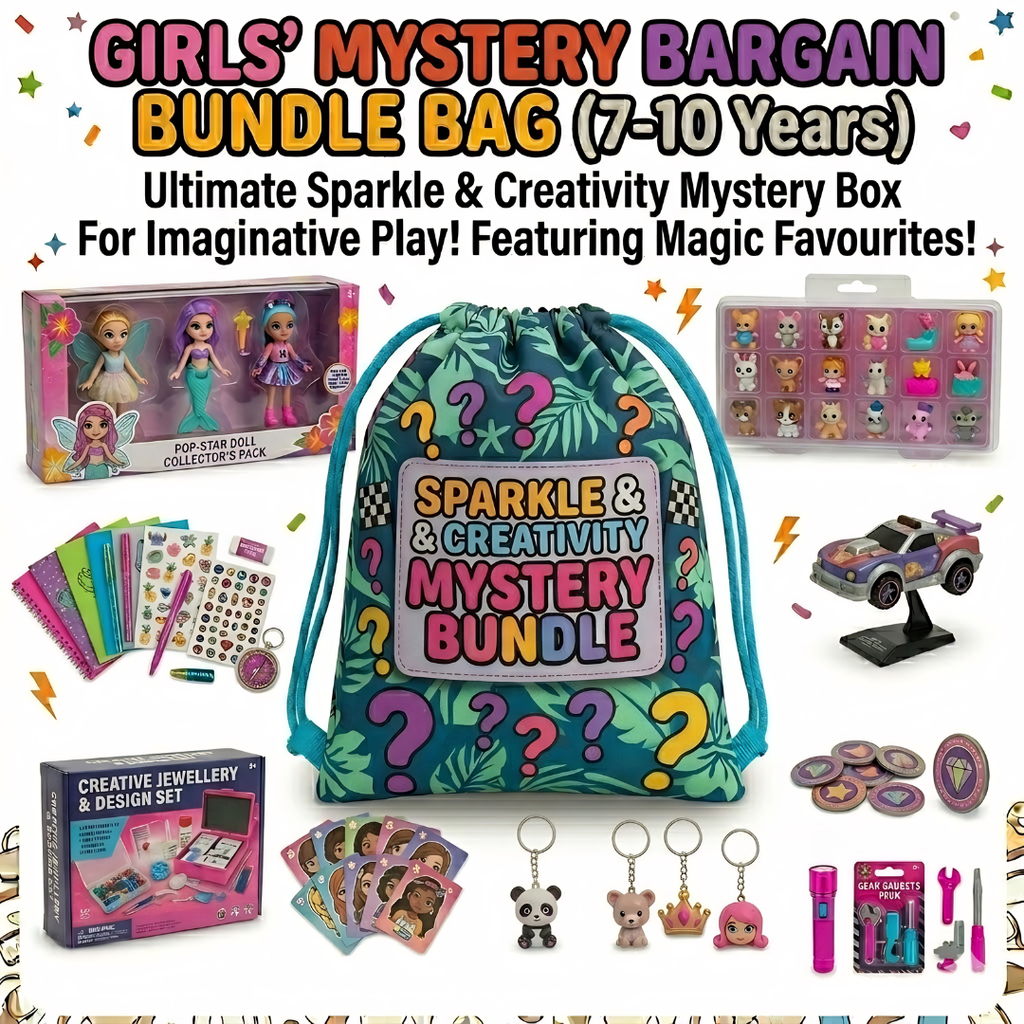 Girls Mystery Bargain Bundle Bag (7-10 Years)