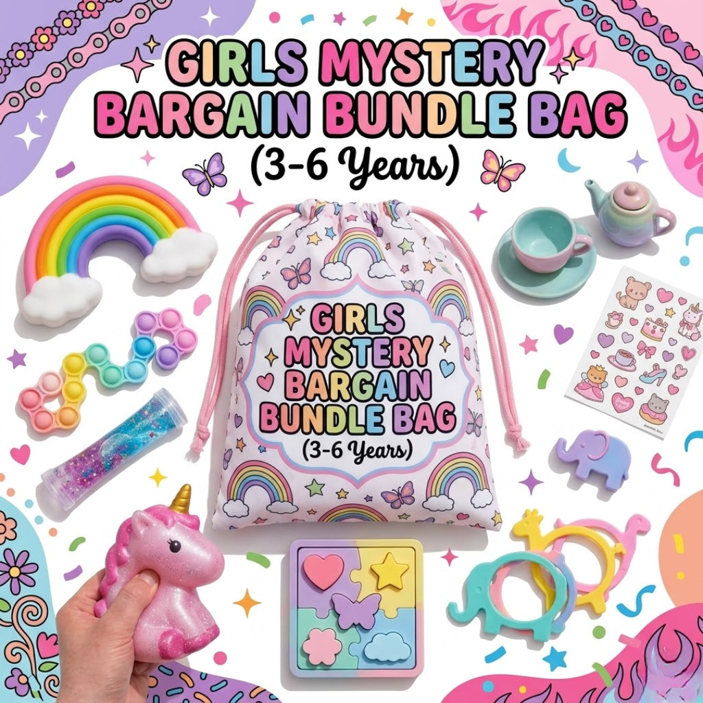Girls Mystery Bargain Bundle Bag (3-6 Years)