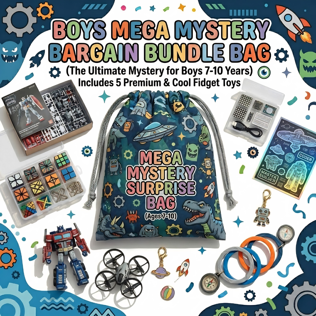 Boys Mystery Bargain Bundle Bag (7-10 Years)