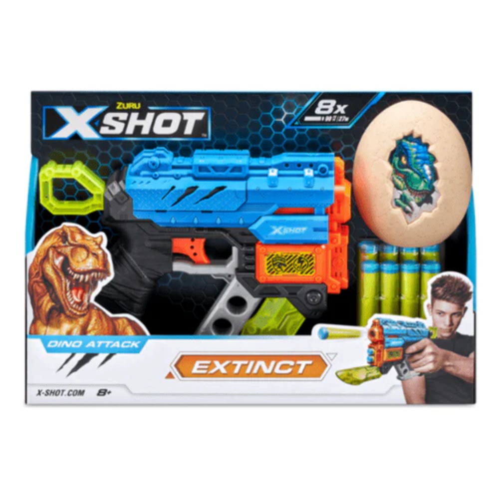 X-Shot Dino Attack Dino Extinct Foam Blaster