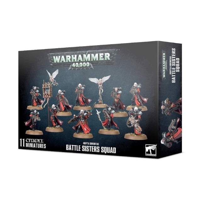 Adepta Sororitas Battle Sisters Squad Citadel Miniature Set