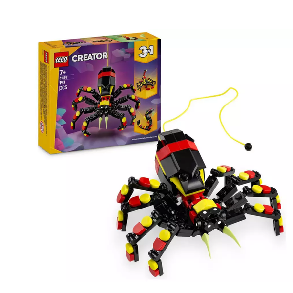 LEGO Creator 3in1 Wild Animals: Surprising Spider Toy 31159