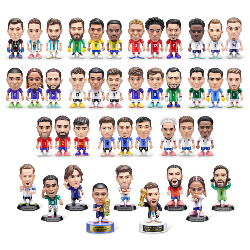 5 Surprise Mini Brands! 2026 FIFA World Cup Ballers Mystery Pack