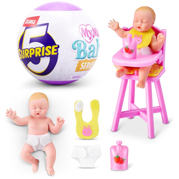 5 Surprise My Mini Baby Series 2 Mystery Pack