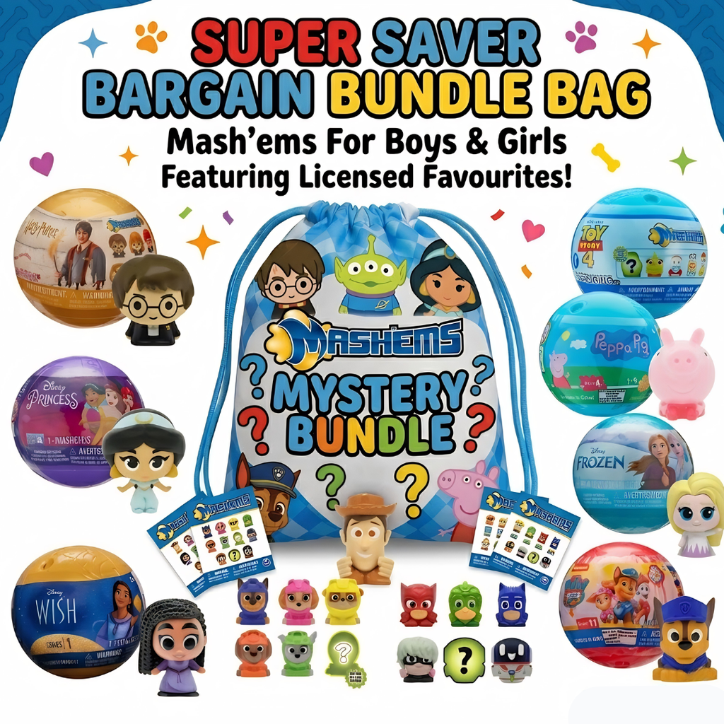 Super Saver Bargain Bundle Bag Mash'ems For Boys & Girls