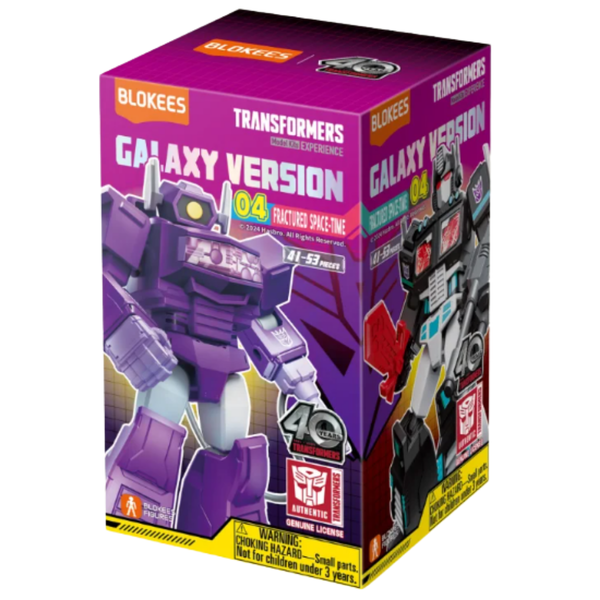 Transformers Galaxy Version 04: Fractured Space-Time Blokees Model Kit - Blind Box
