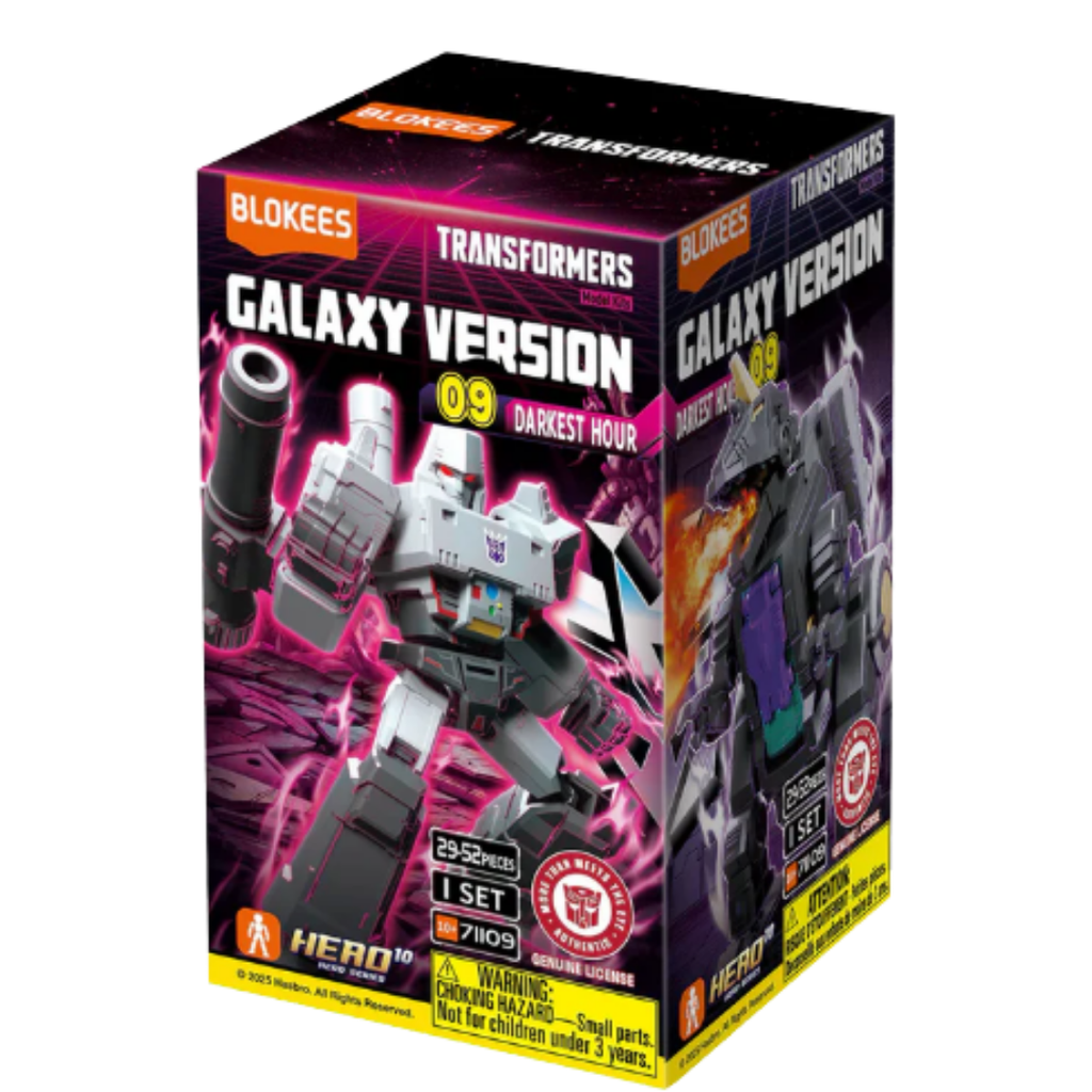 Blokees Transformers Galaxy Version 09 Darkest Hour Action Figure Model Kit Blind Box 71109