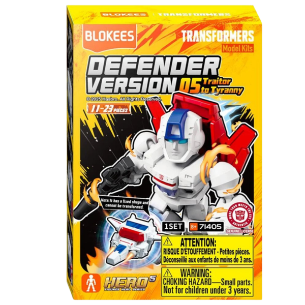 Blokees Transformers 71405 Defender Version 05 Traitor to Tyranny