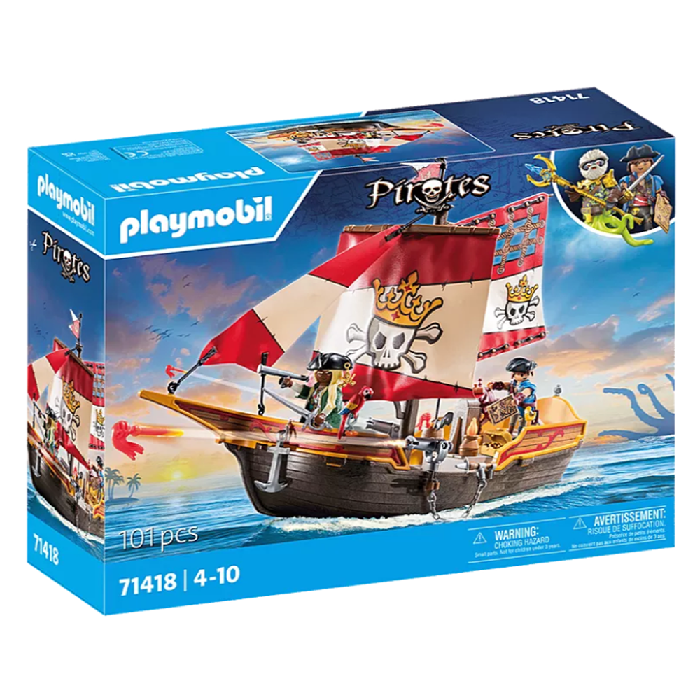 Playmobil 71418 Pirate Vessel Set