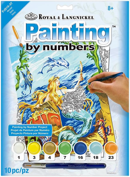 Painting By Numbers - Mermaid