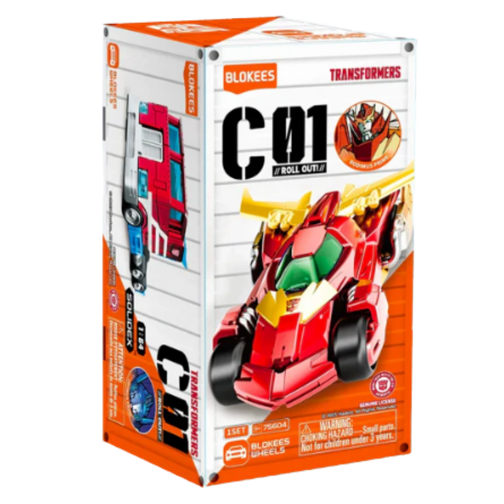Blokees Transformers Wheels Transformers C01 Roll Out! Model Kits Blind Box 75604