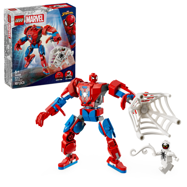LEGO Marvel Spider-Man Mech vs. Anti-Venom Set 76308