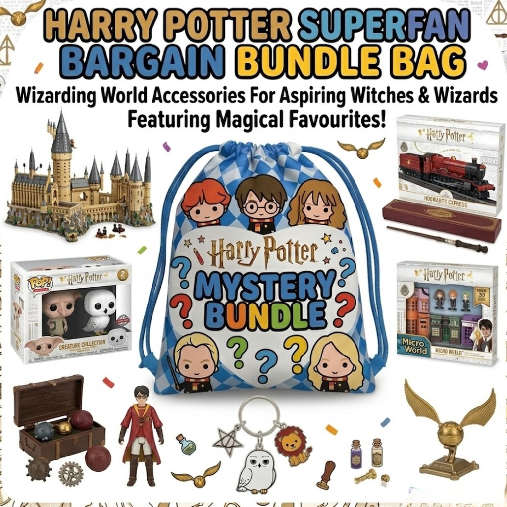Harry Potter Superfan Mystery Bargain Bundle Bag