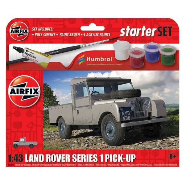 Airfix Starter Set Land Rover Series 1 Pick-Up