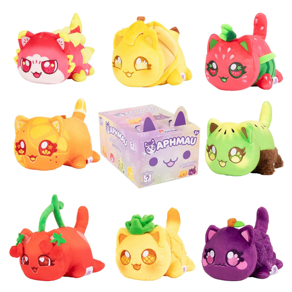 Aphmau 6" MeeMeows Mystery plush Fruit Collection 8 to collect