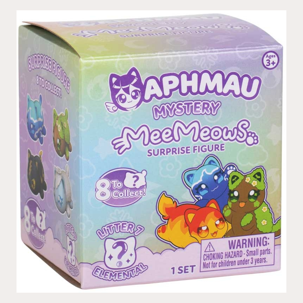 Aphmau MeeMeows Litter 7 Elemental Mystery Mini Figure Pack