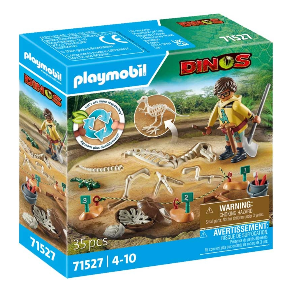 Playmobil 71527 Archaeological dig with dinosaur skeleton