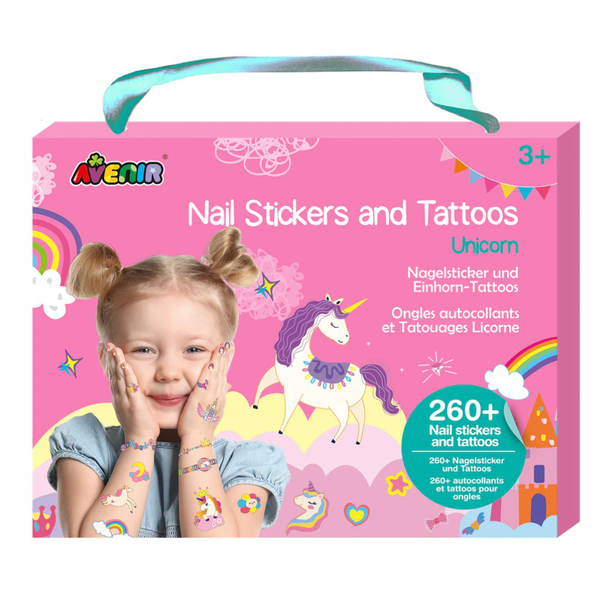 Nail Stickers & Tattoos Unicorn