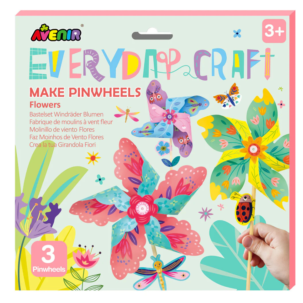 Everyday Craft Make Pinwheels Flowers