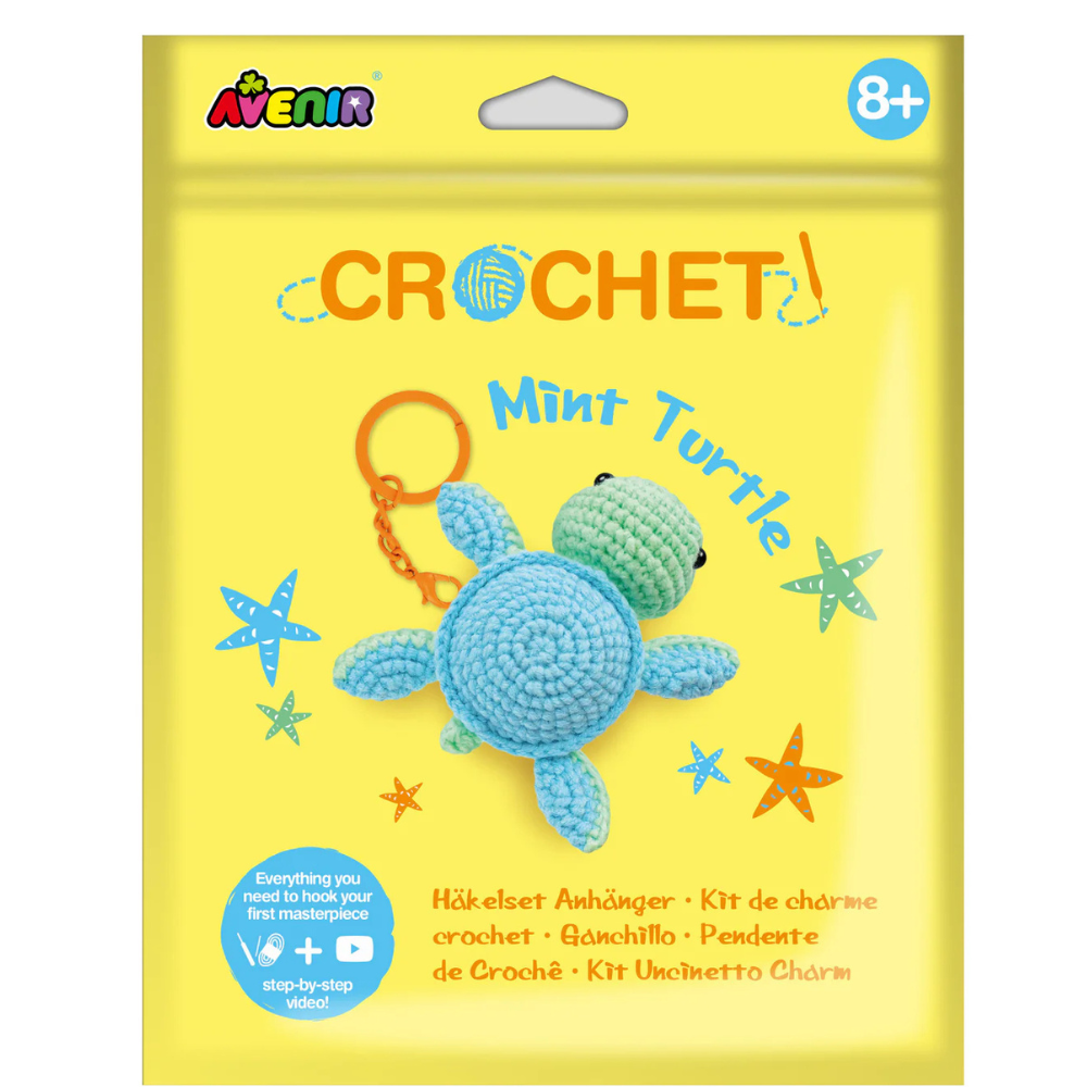 Crochet Mint Turtle