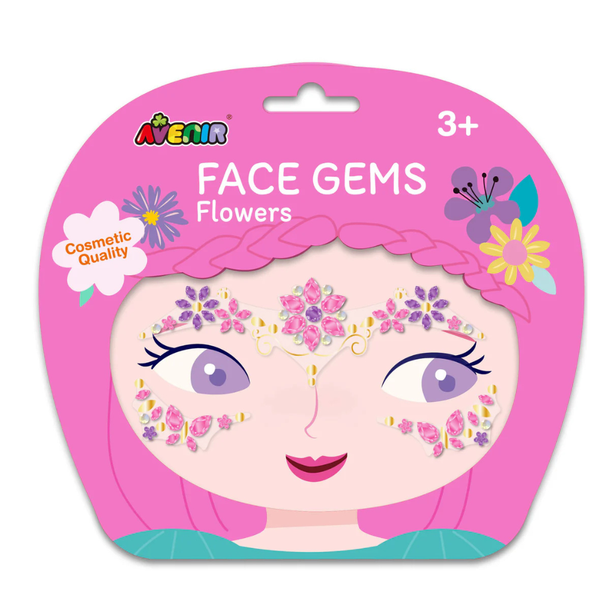 Face Gems Flower