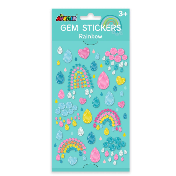 Gem Stickers Rainbows