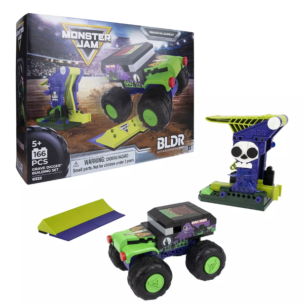 BLDR - Monster Jam Building Set (Grave Digger)