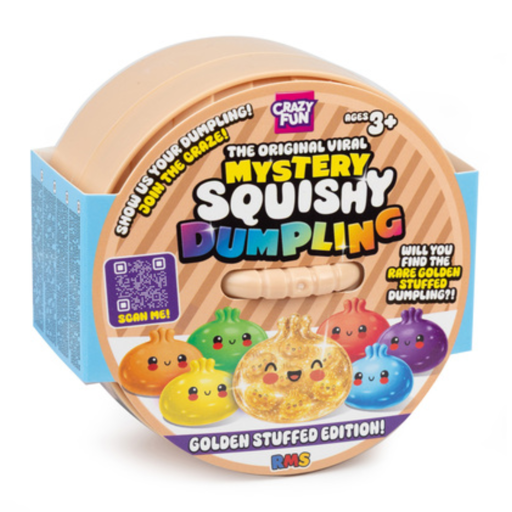 Crazy Fun Original Golden Stuffed Mystery Squishy Dumpling