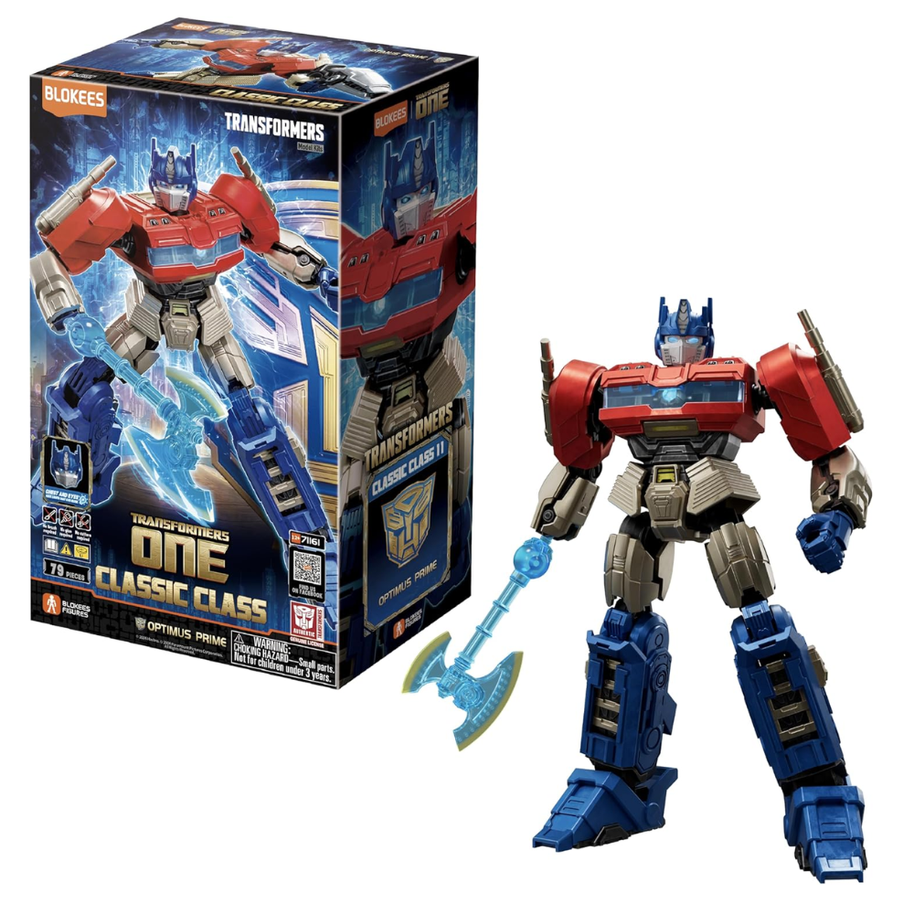 BLOKEES Transformers Figures Classic Class Optimus Prime ONE
