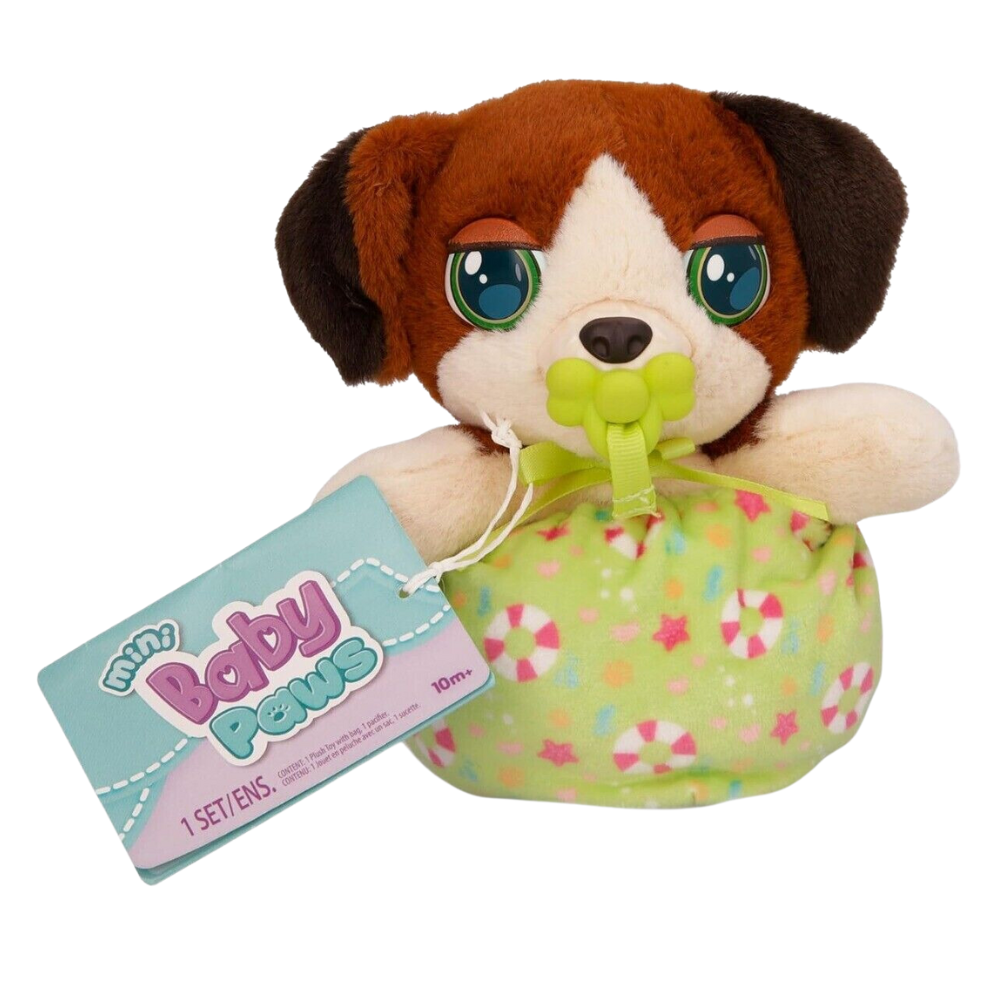 Baby Paws Minis Beagle Puppy Plush