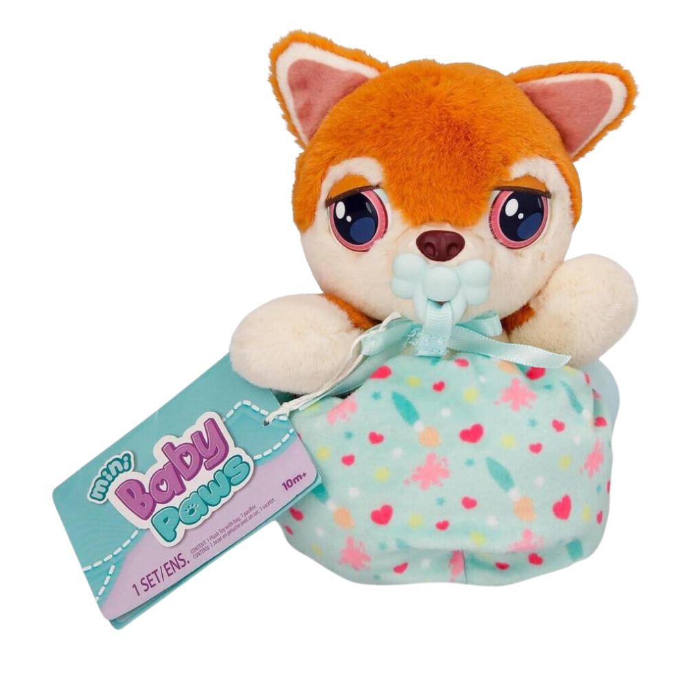 Baby Paws Minis Shiba Inu Puppy Plush