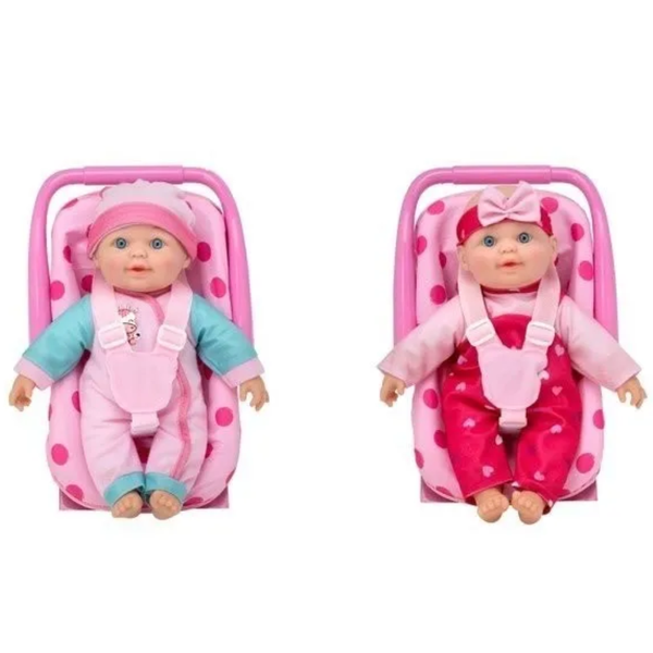 Baby Boo Talking Doll & Car Seat - 30cm Assorted